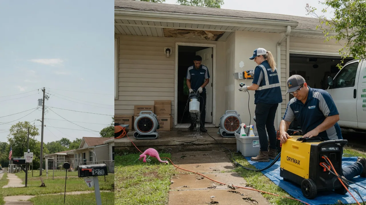 Storm Damage Water Removal in Myrtlewood, AL near me